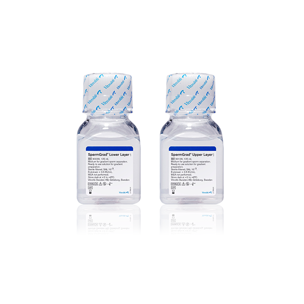 10139 SpermGrad, Upper (45%) and lower (90%) layer, 2 x 125 mL